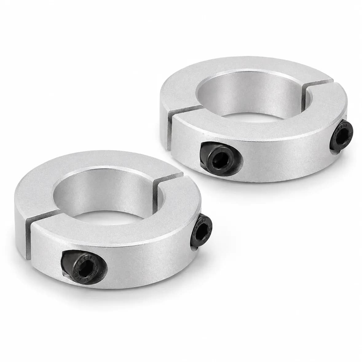 Double Split Shaft Collar Aluminium