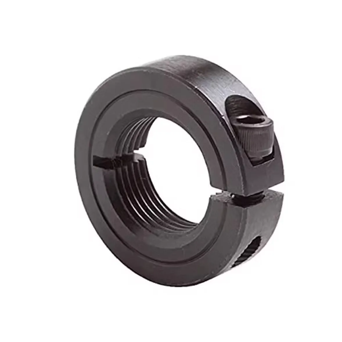 Single Split - Black Oxide threaded bore