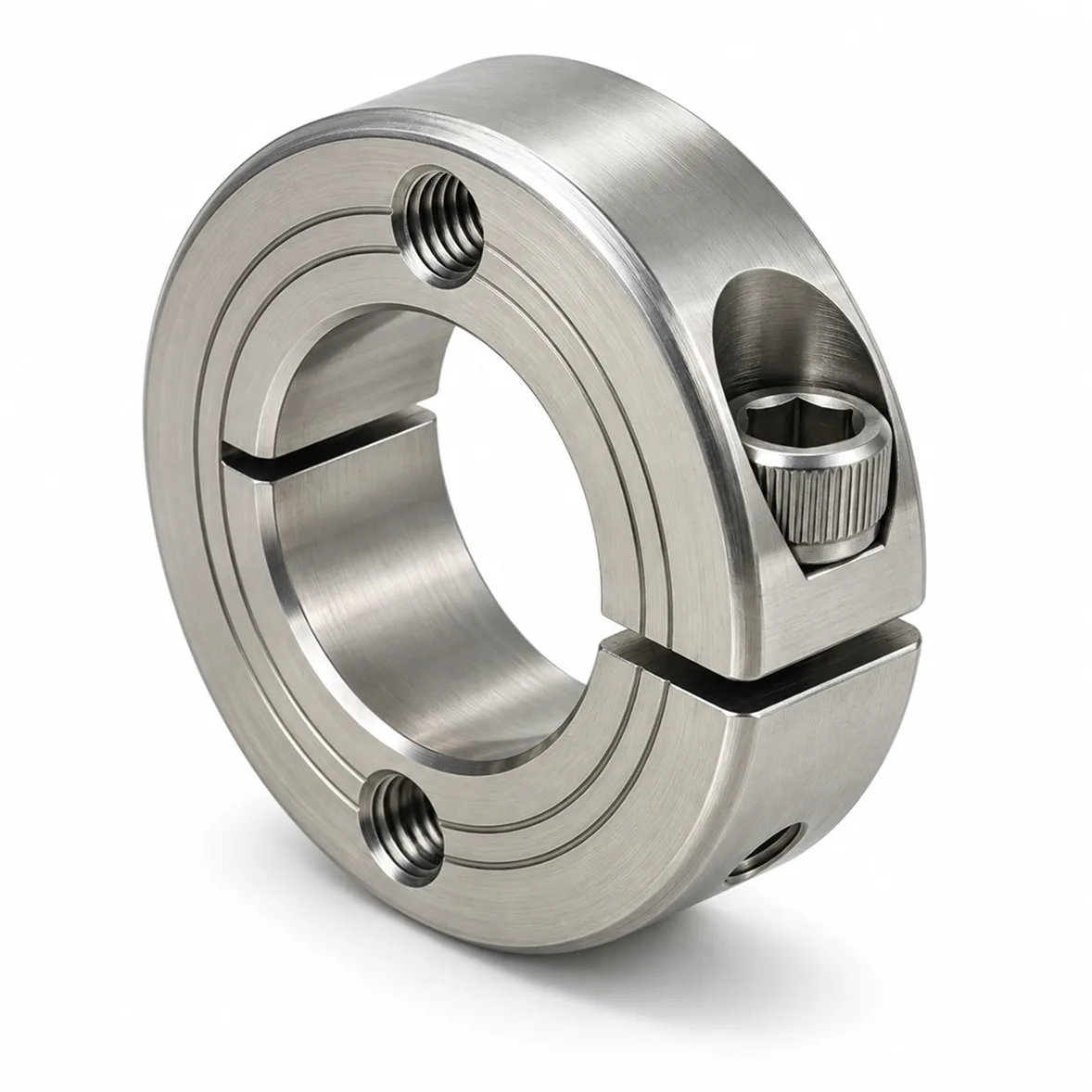Single Split - Stainless Steel threaded bore