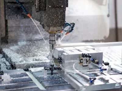 CNC machined industrial components